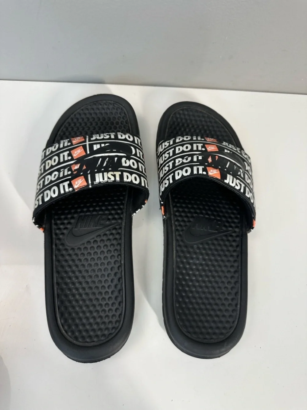 Nike Benassi JDI Print Slide Sandals Size 9 Beach Summer